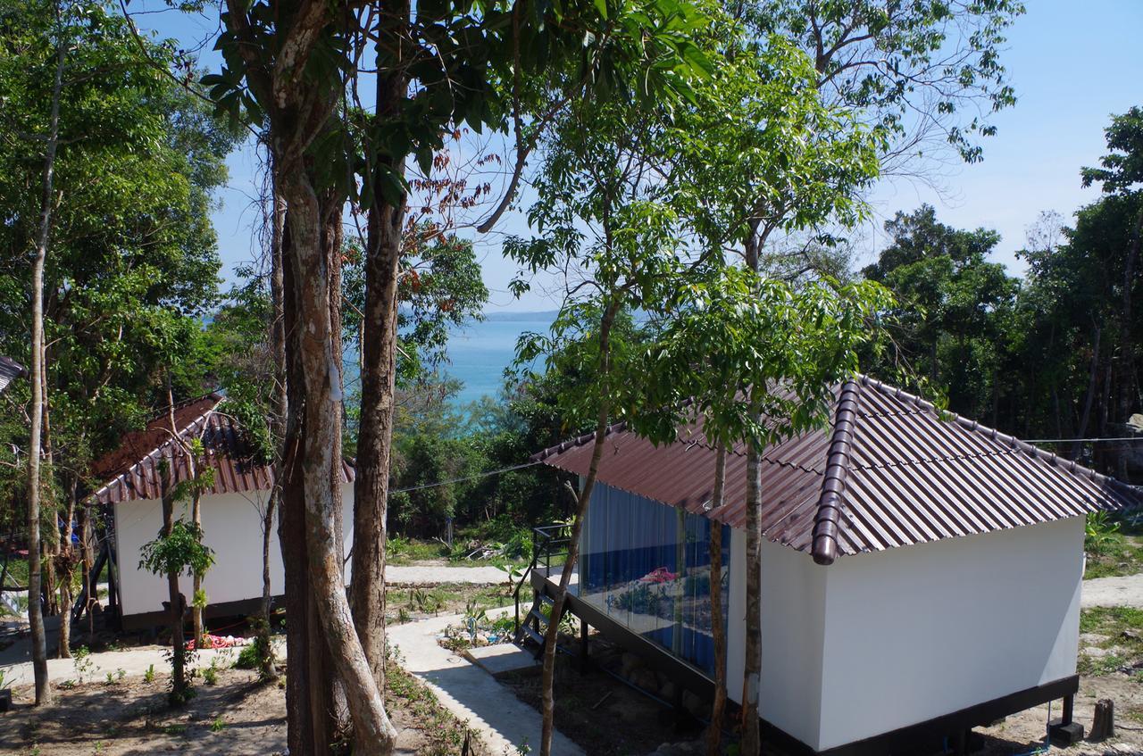 Koh Rong Ocean View Bungalow Kaoh Touch Ngoại thất bức ảnh