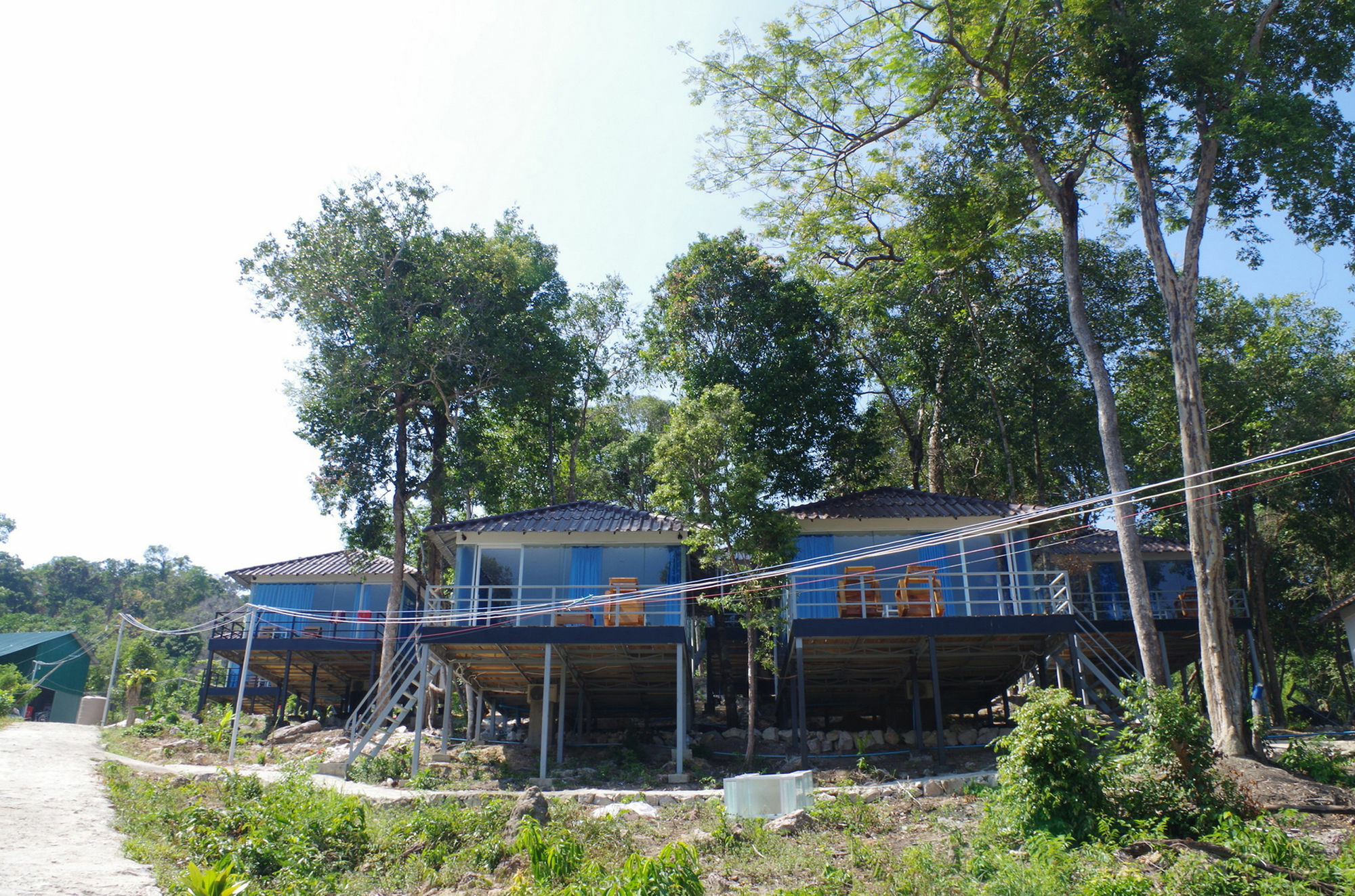 Koh Rong Ocean View Bungalow Kaoh Touch Ngoại thất bức ảnh