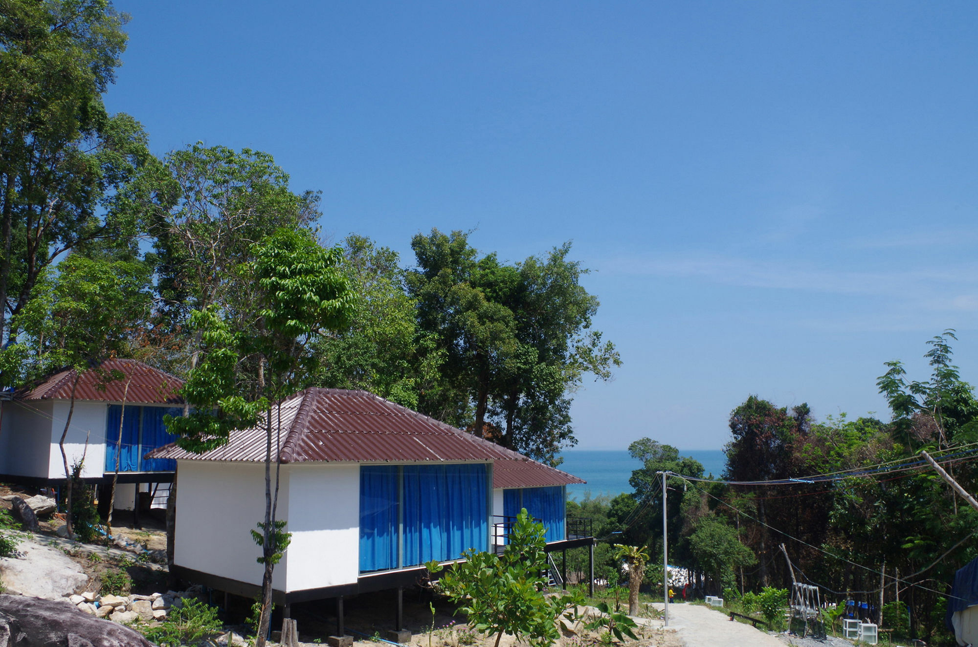 Koh Rong Ocean View Bungalow Kaoh Touch Ngoại thất bức ảnh
